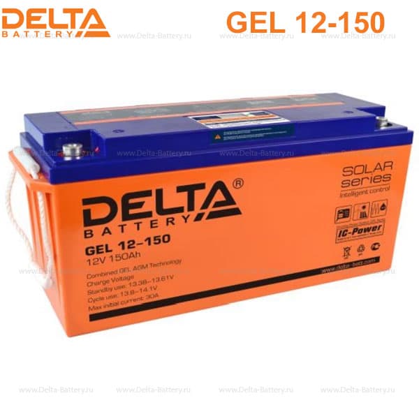 Аккумуляторная батарея Delta GEL 12-150 в Перми
