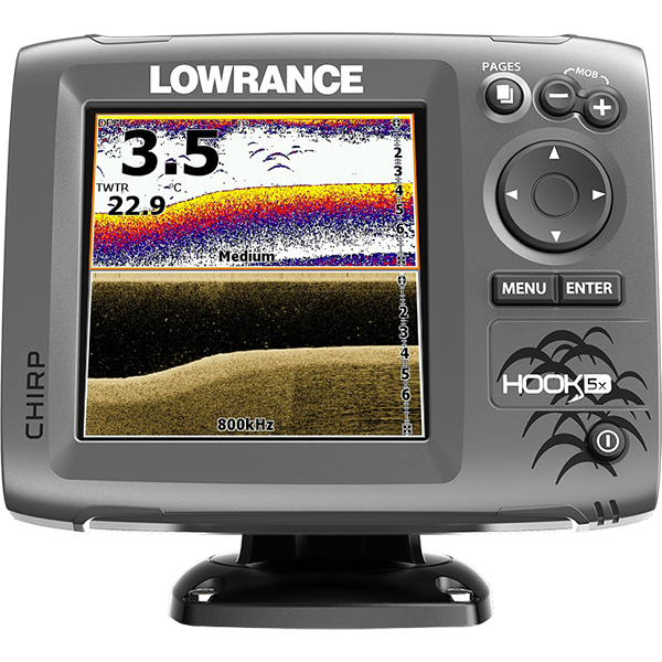 Эхолот Lowrance Hook-5 Mid/High/DownScan в Перми