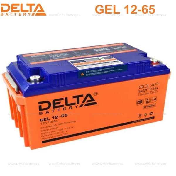 Аккумуляторная батарея Delta GEL 12-65 в Перми