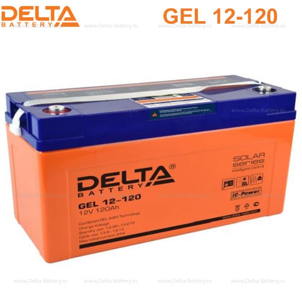 Аккумуляторная батарея Delta GEL 12-120 в Перми